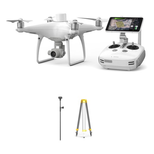 DJI Phantom 4 RTK con estación móvil D-RTK 2 GNSS Combo